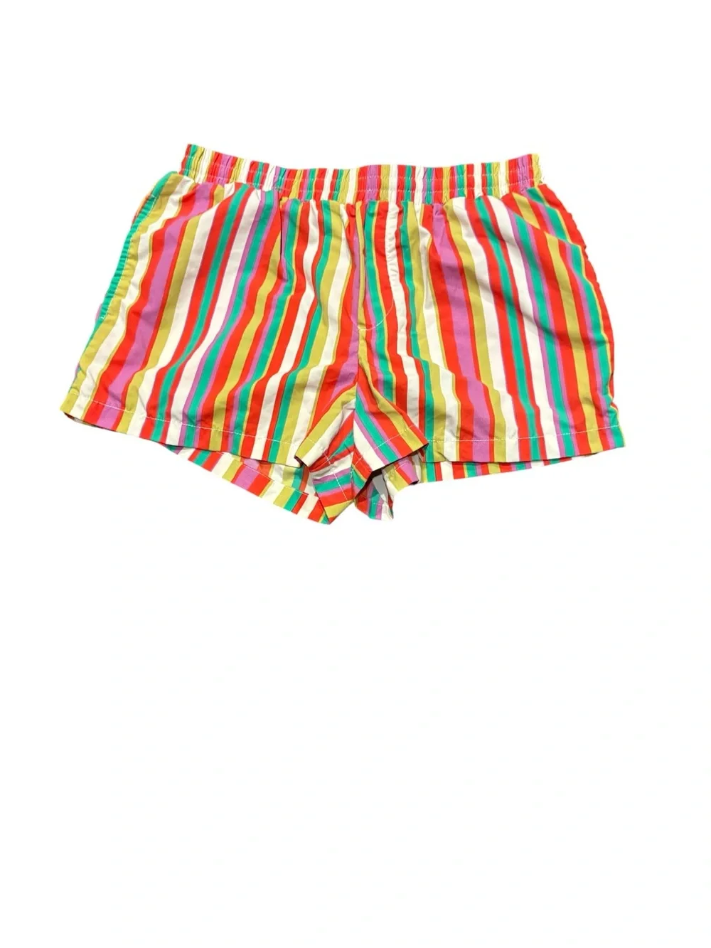Urban Outfitters Rainbow Striped Shorts Size Medium